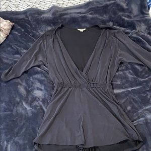 Urban outfitters silence + noise navy romper - XS